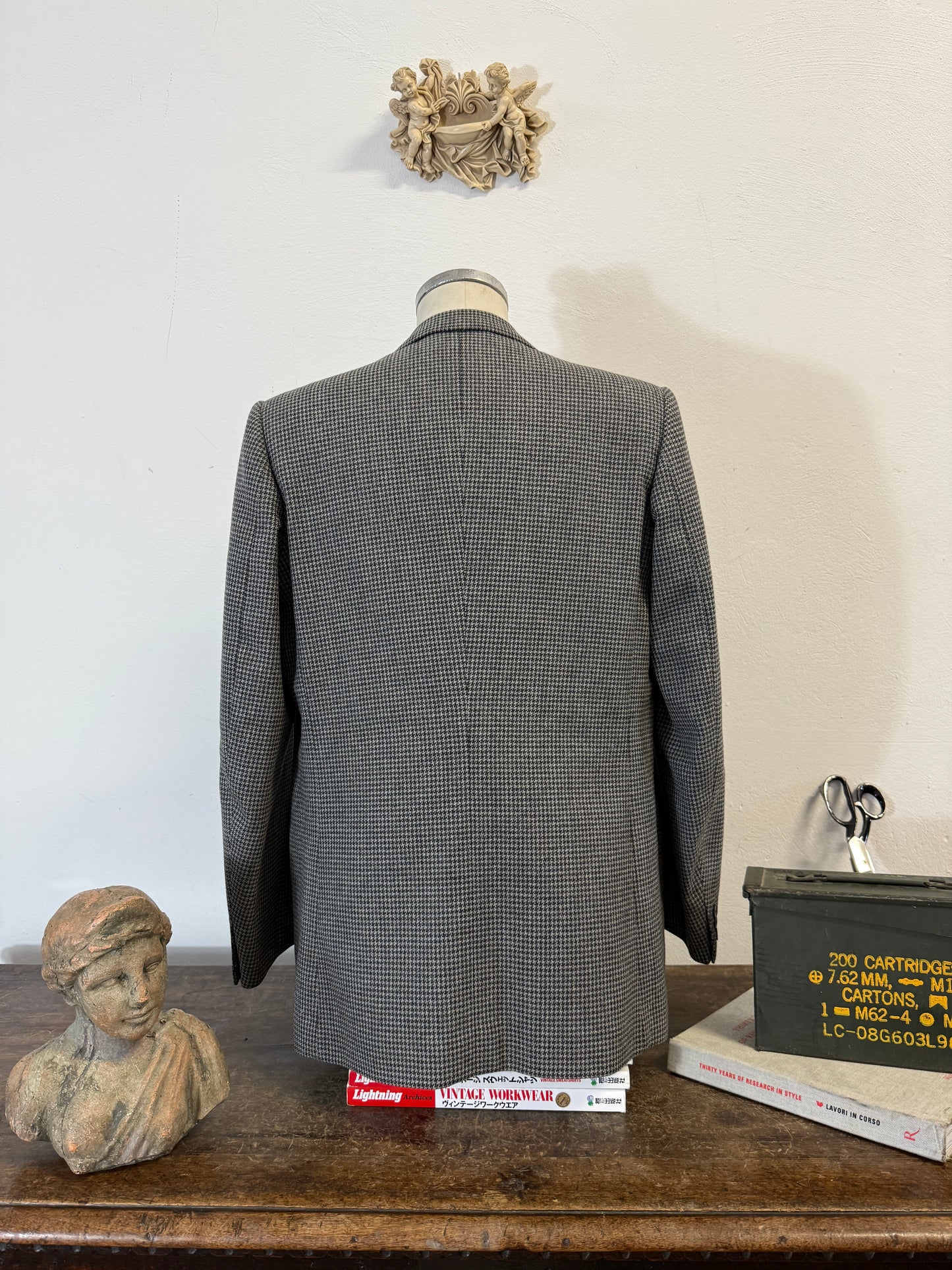 Vintage Blazer Pied de Poule “L”