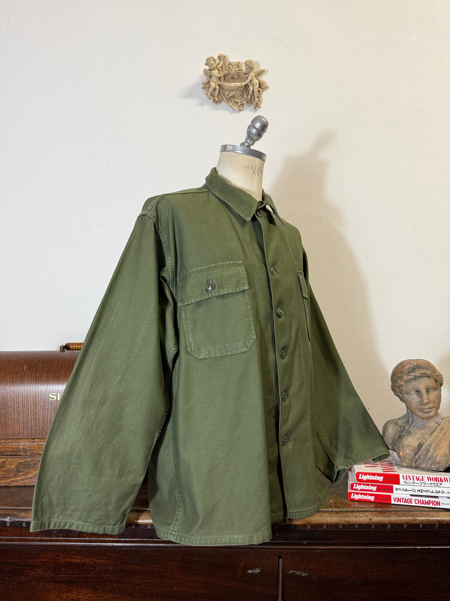 Vintage Og 107 Vietnam War First Pattern USMC “L/XL”