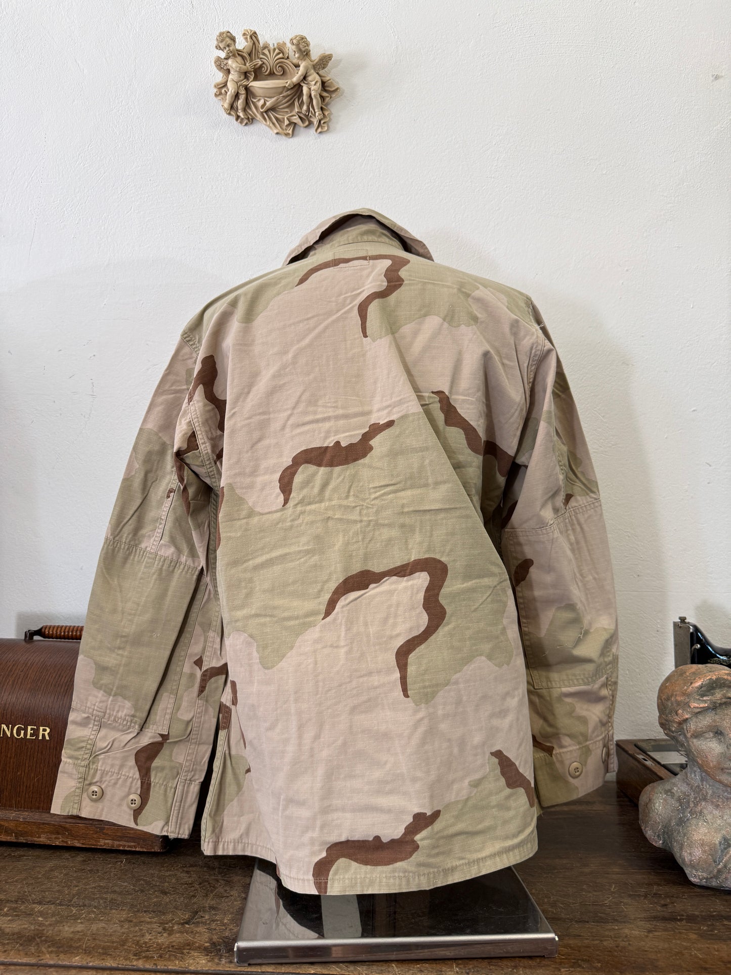 Vintage BDU Camo Jacket Ripstop US Army – XL