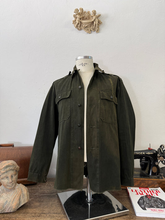 Vintage 80’s Faded Hungarian Army Shirt “L”