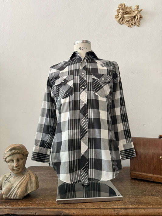 Vintage 80’s Western Shirt “S”