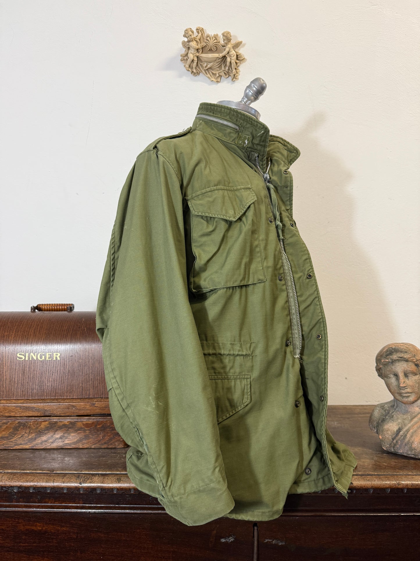 Vintage Field Jacket M65 Us Army First Pattern “L/XL”