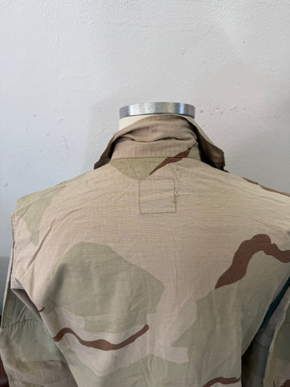 Vintage BDU Camo Jacket Ripstop US Army – L