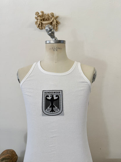 Vintage Deadstock German Army Rib Tank