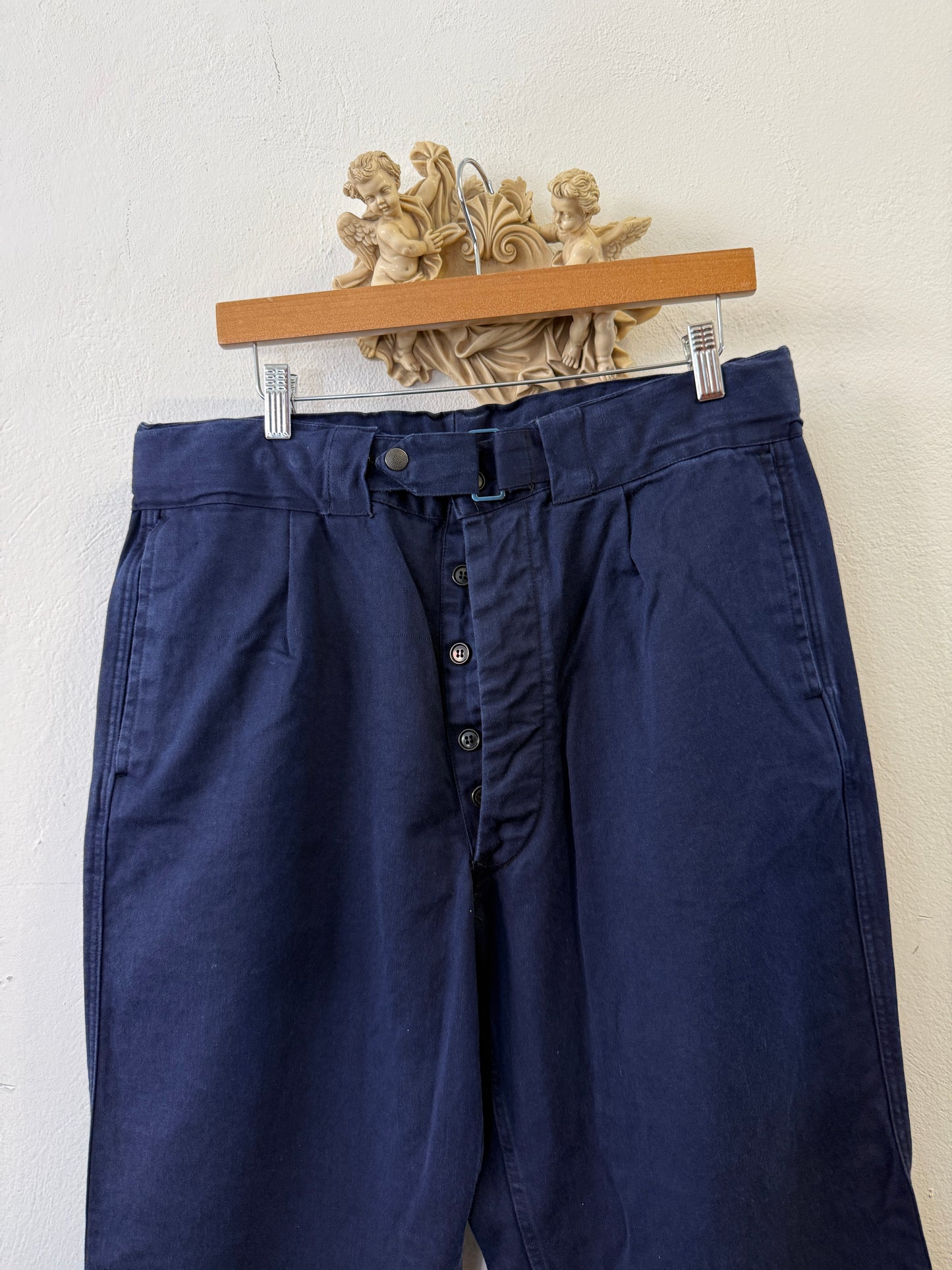 Vintage 80’s Italian Navy Pants “W34”