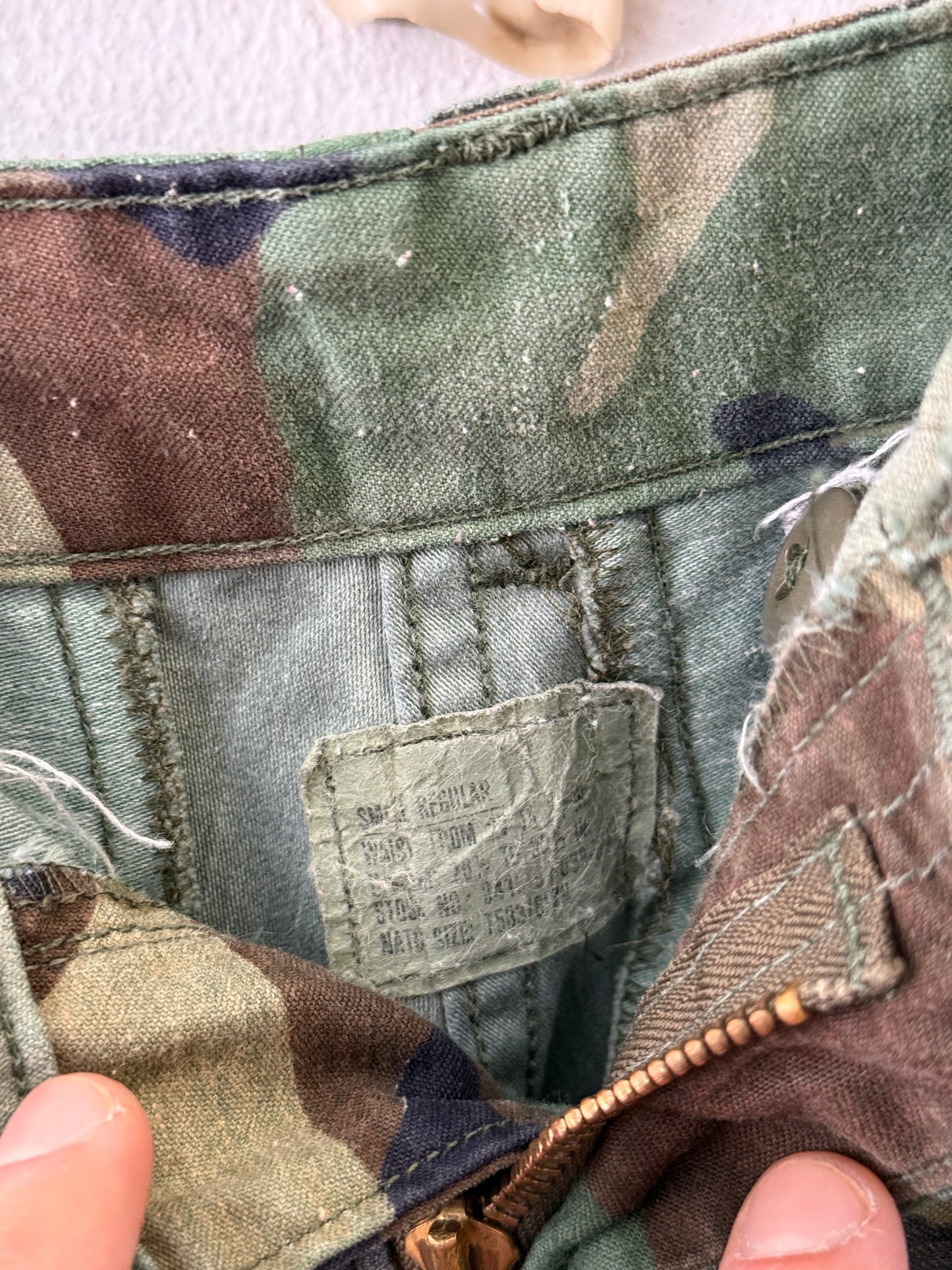 Vintage Woodland Cargo Pants M65 Us Army “W31”