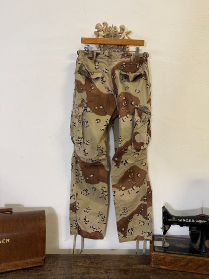 Vintage Desert Chocolate Cargo Pants Us Army “W31”