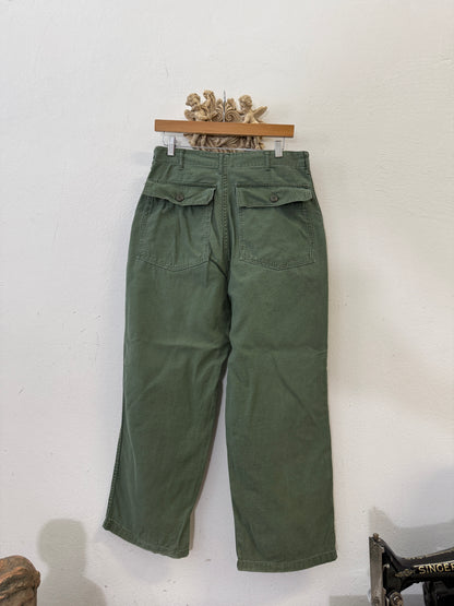 Vintage Og 107 Us Army Fatigue Pants “W31”