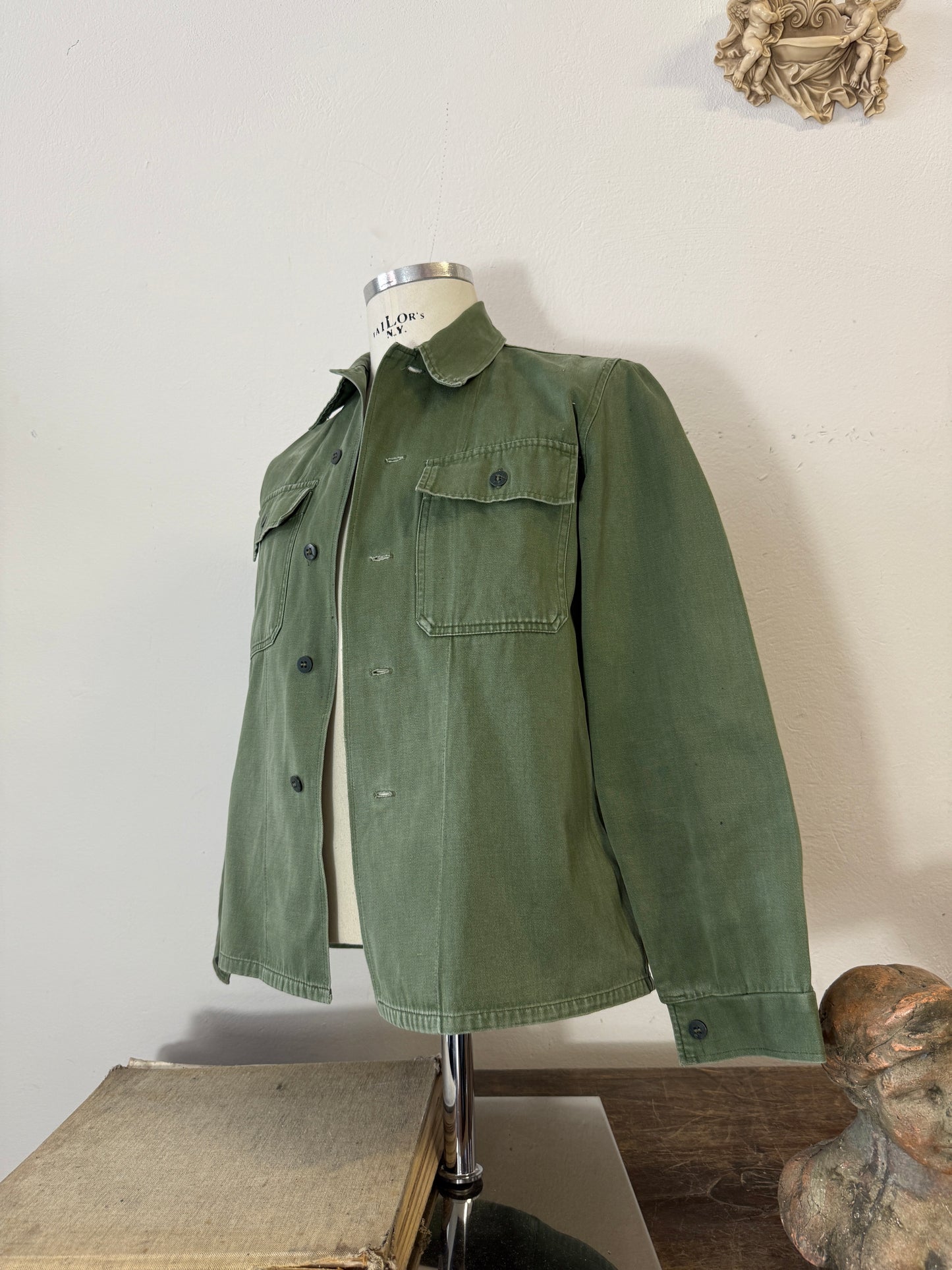 Vintage 80’s Hungarian Army Shirt “XS”