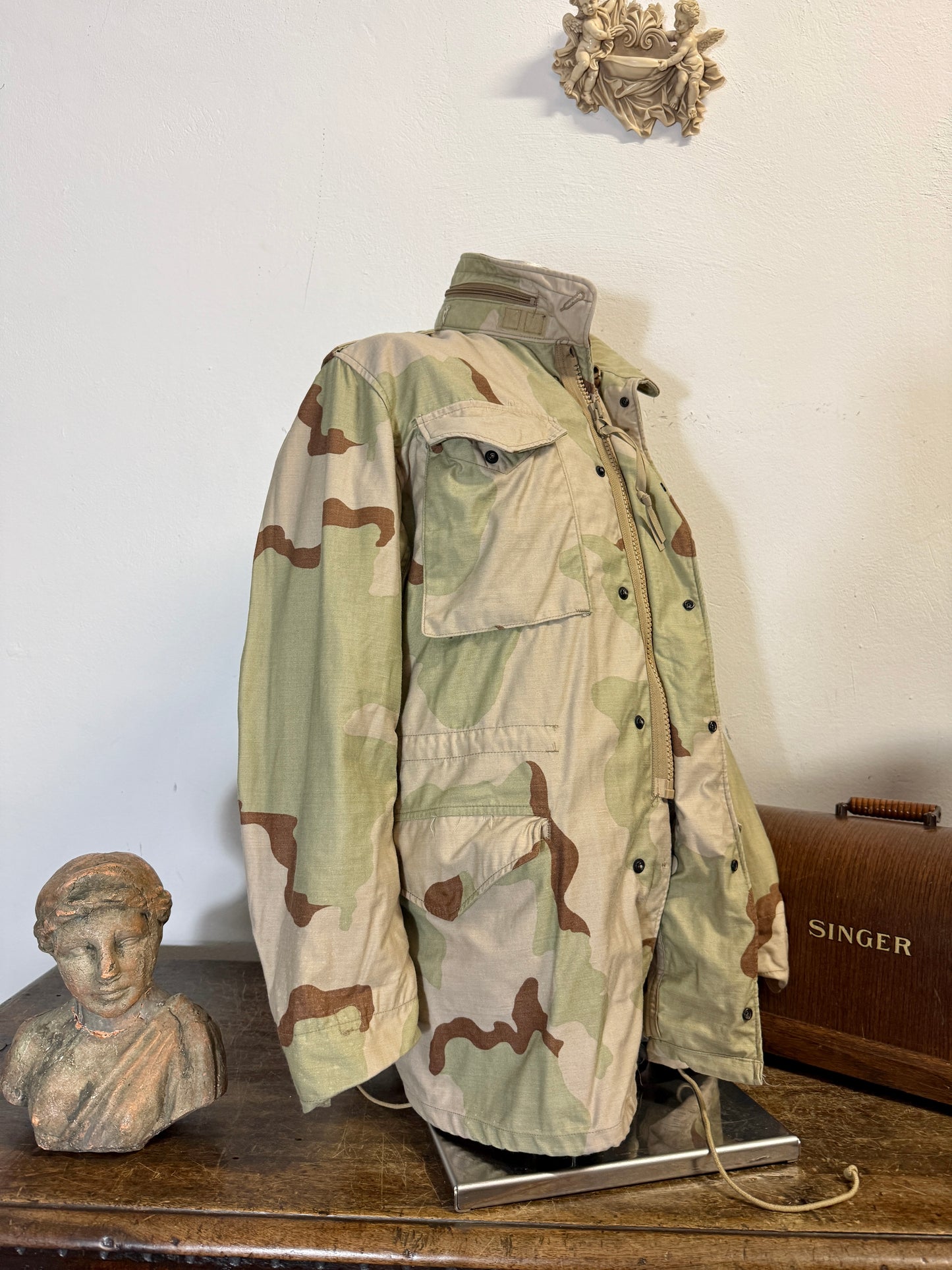Vintage Desert Field Jacket M65 Us Army “M/L”