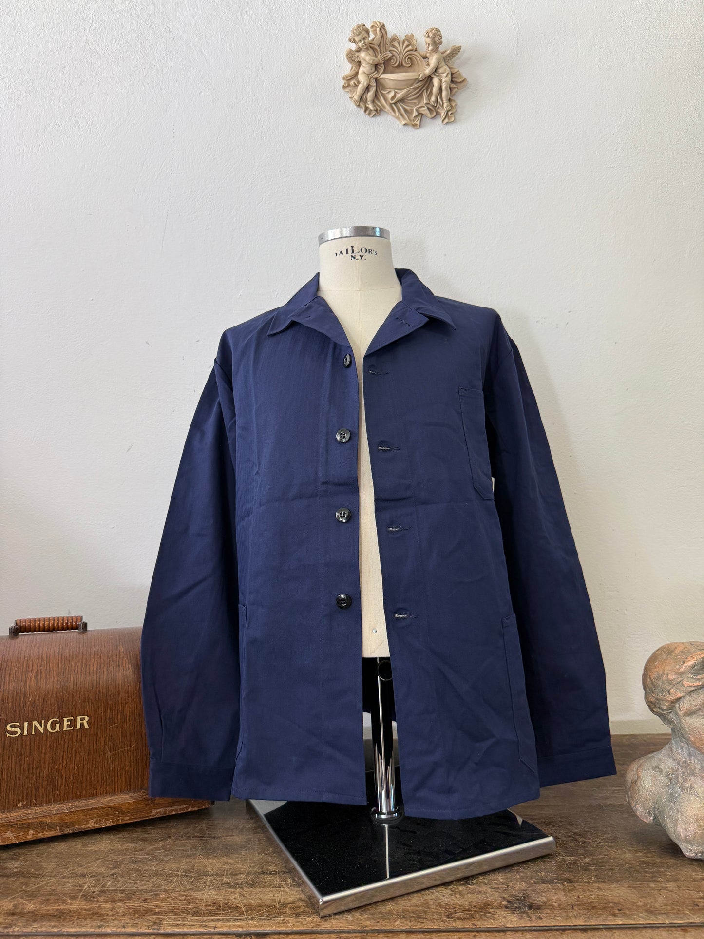 Vintage 90’s German Army Work Jacket HBT “L/XL”