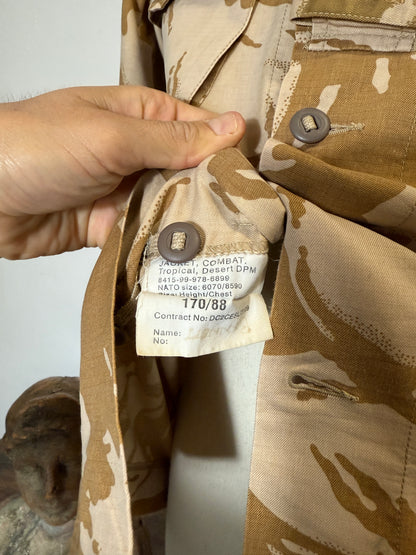 Vintage British Army Camo Jacket “M”