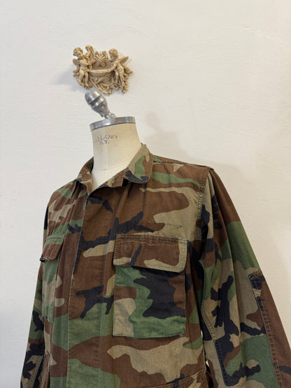 Vintage Woodland Jacket Us Army “S”