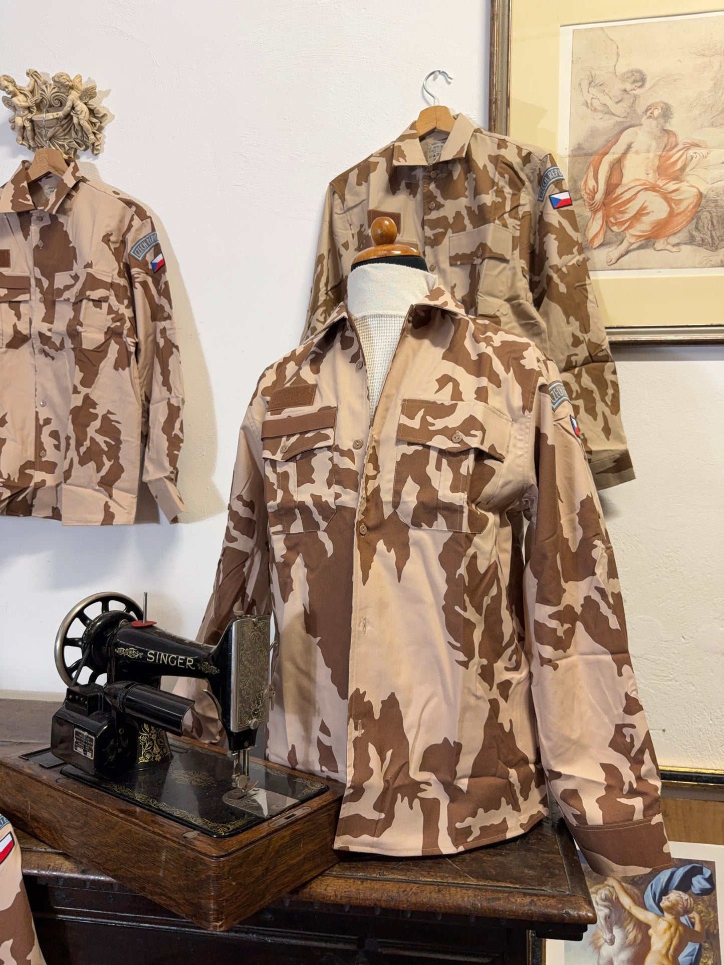 Deadstock Czech Republic Army Shirt - S, M
