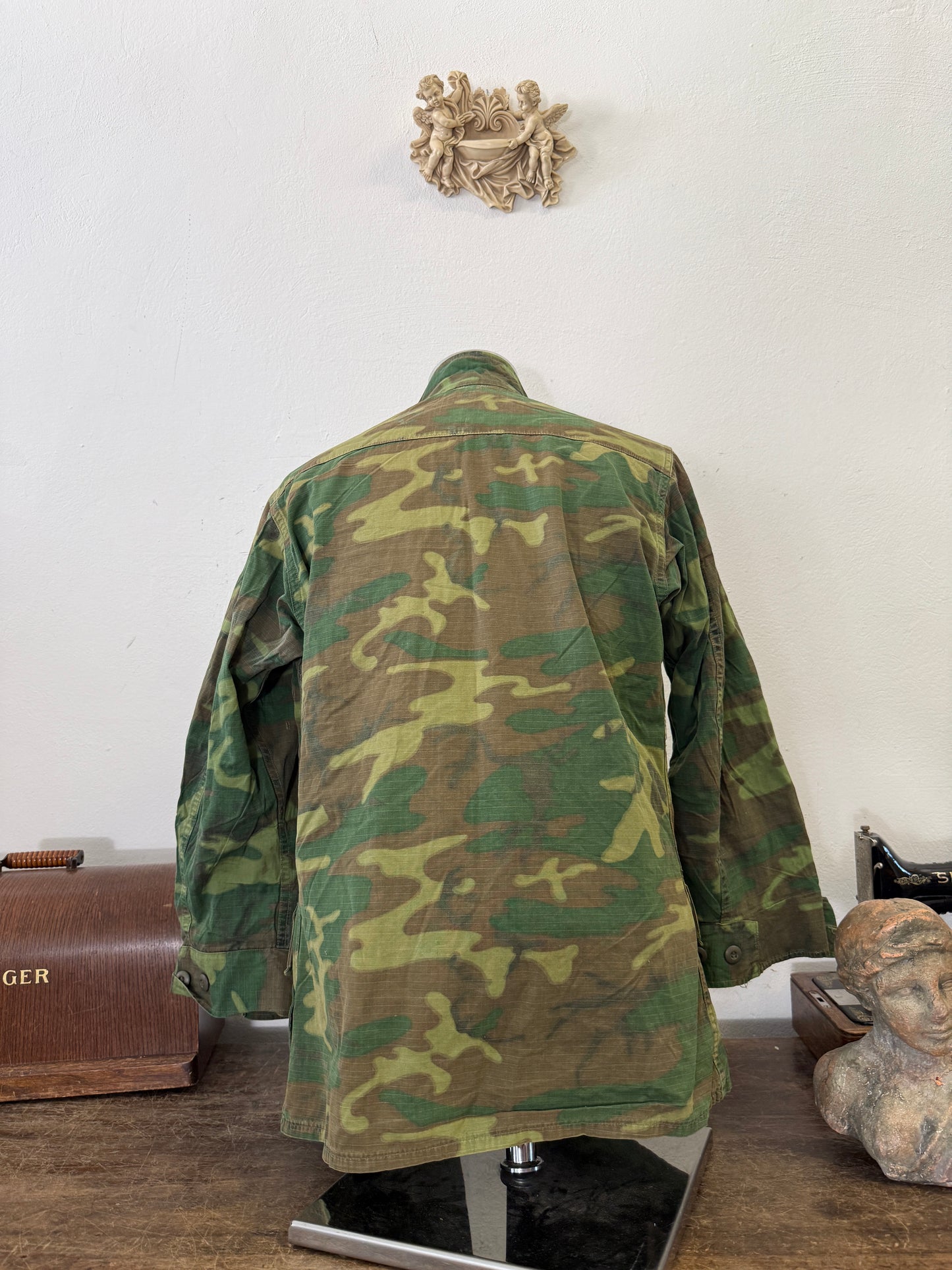 Vintage 60’s Ripstop Jungle Jacket ERDL Us Army “M”