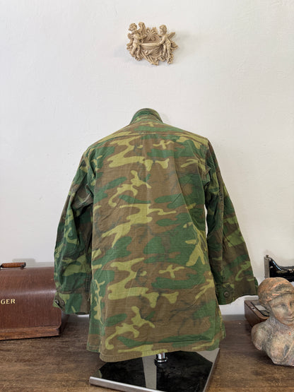 Vintage 60’s Ripstop Jungle Jacket ERDL Us Army “M”