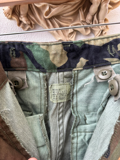 Vintage Woodland Cargo Pants M65 Us Army “W31”