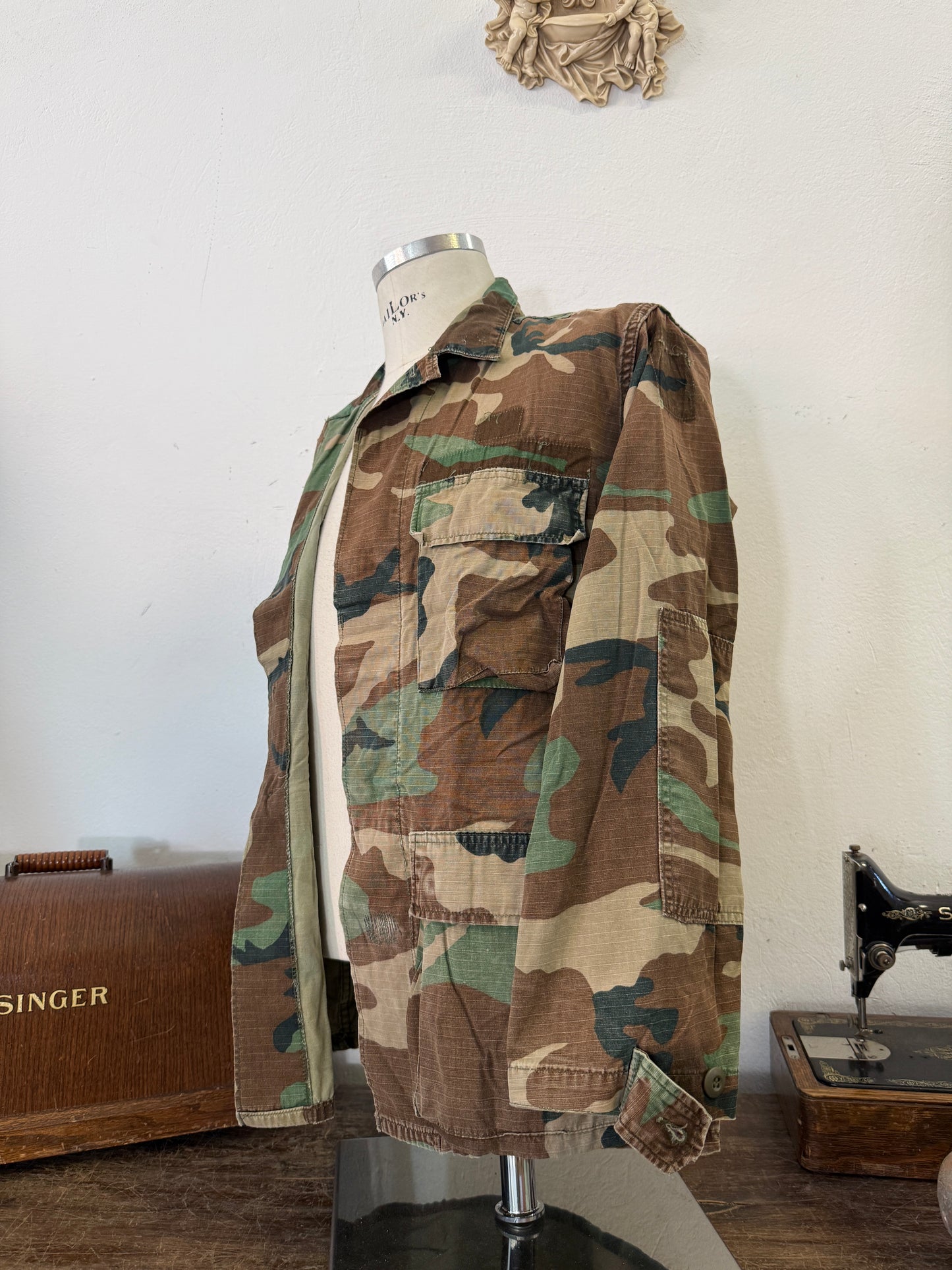 Vintage Ripstop Woodland Us Army Jacket “M”