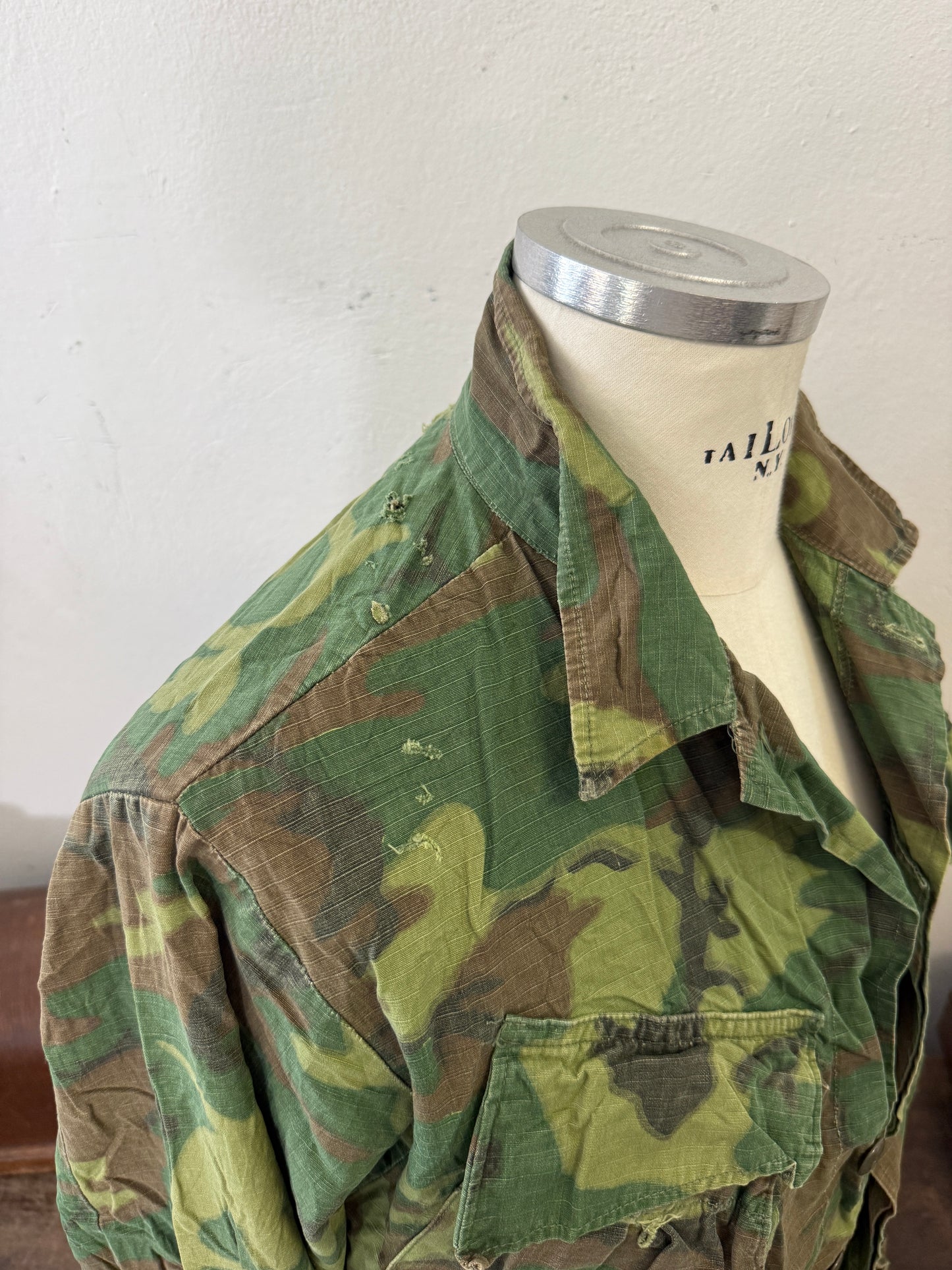 Vintage 60’s Ripstop Jungle Jacket ERDL Us Army “M”