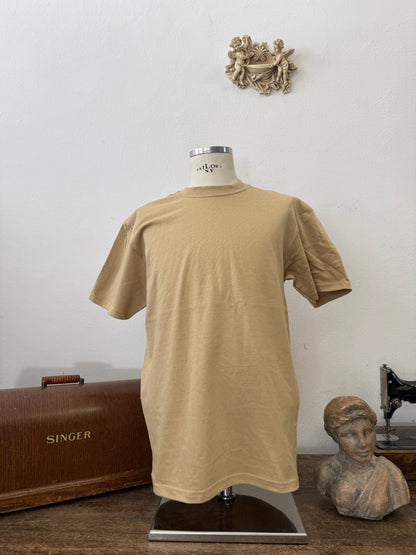 Khaki T-Shirt with US Cotton - Mister Archive®