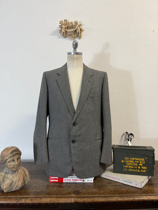 Vintage Blazer Pied de Poule “L”