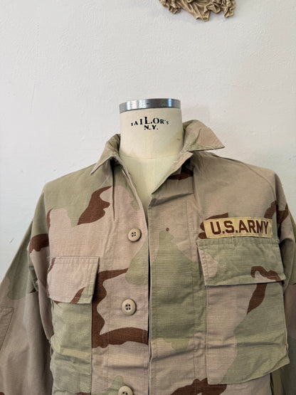 Vintage BDU Camo Jacket Ripstop US Army “M”