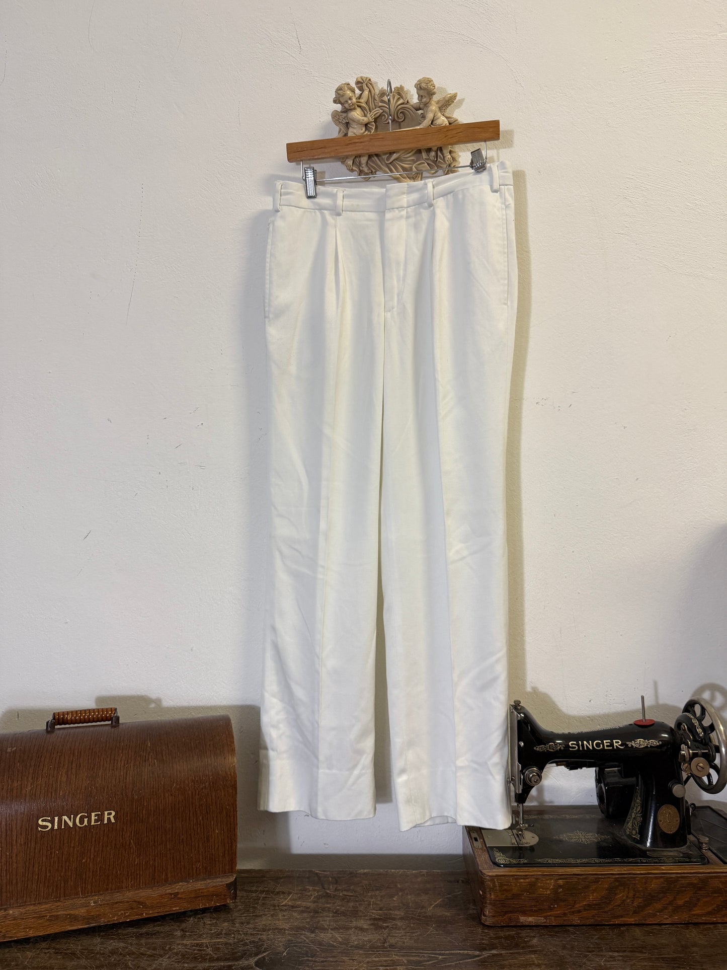 Vintage Italian Navy Pants “W32”