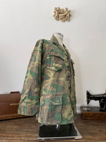 Vintage 60’s Ripstop Jungle Jacket Us Army “M/L”