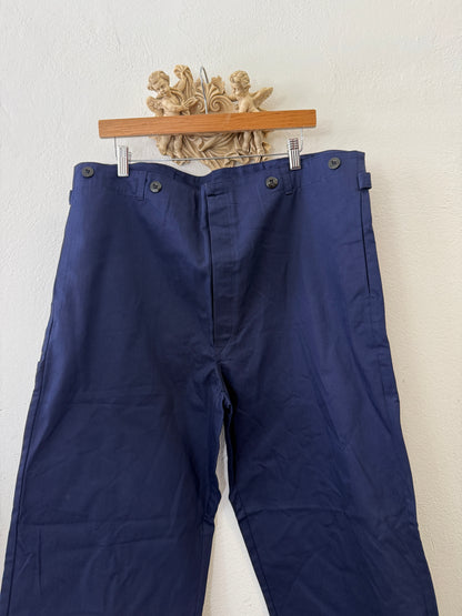 Vintage German Army Work Pants HBT “W38”