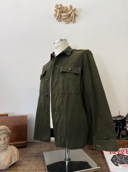 Vintage 80’s Faded Hungarian Army Shirt “S/M”