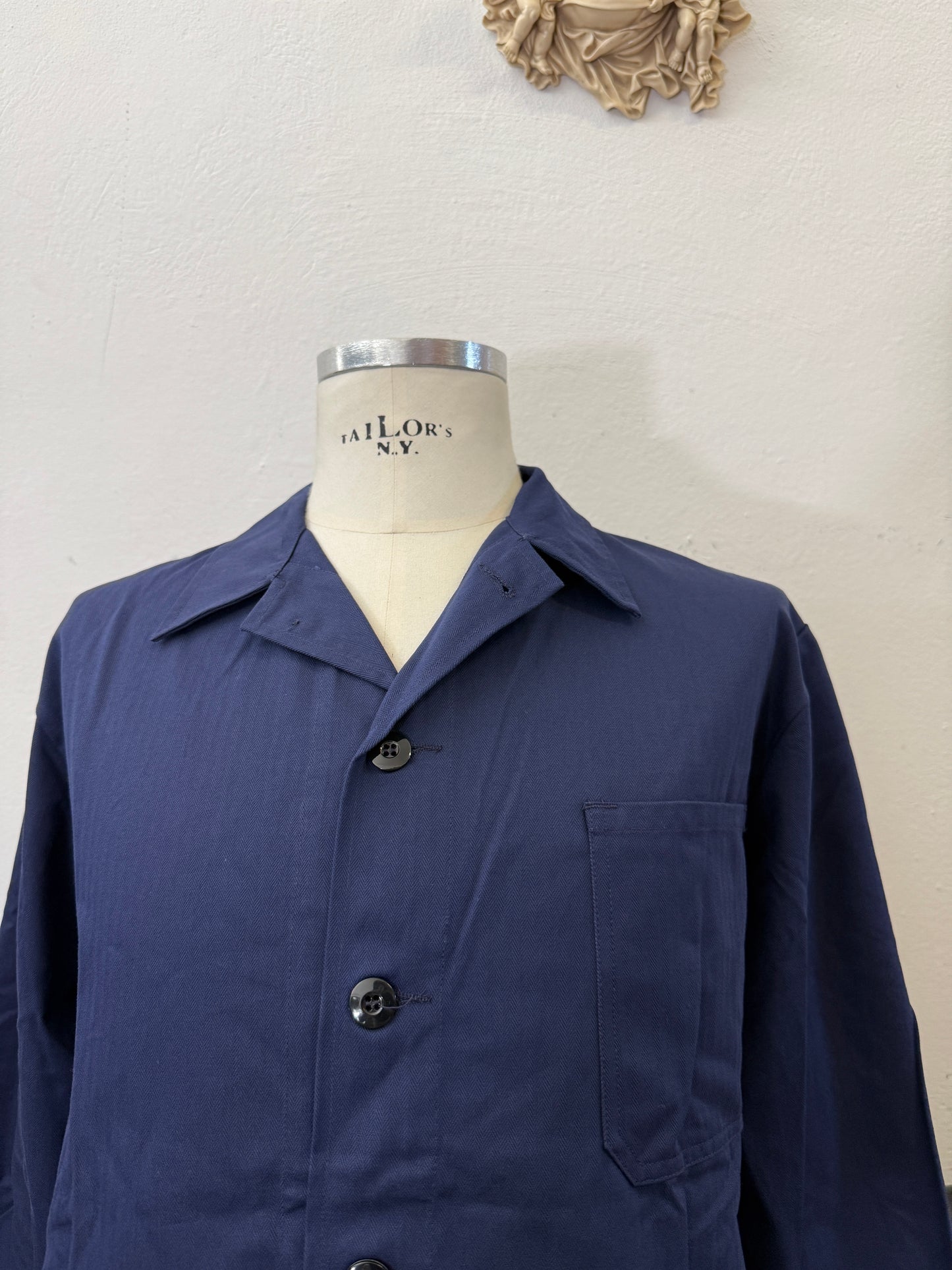 Deadstock 90’s German Army Work Jacket HBT “L”