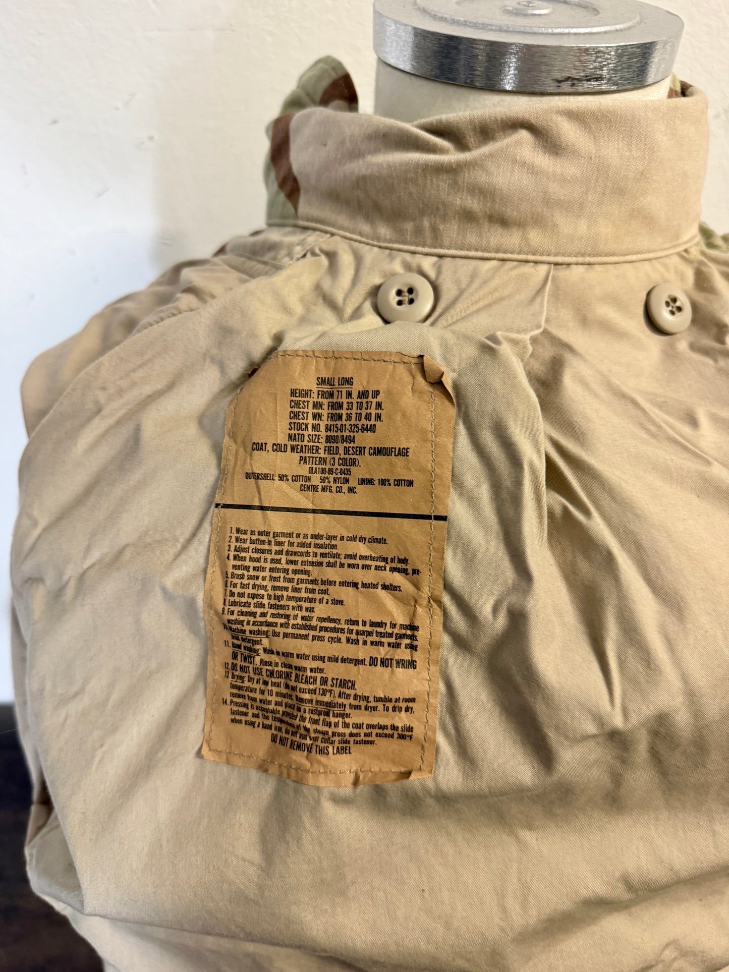 Vintage Desert Field Jacket M65 Us Army “M/L”