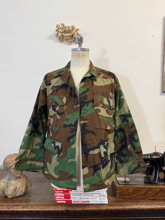 Vintage Woodland Jacket Us Army “M”