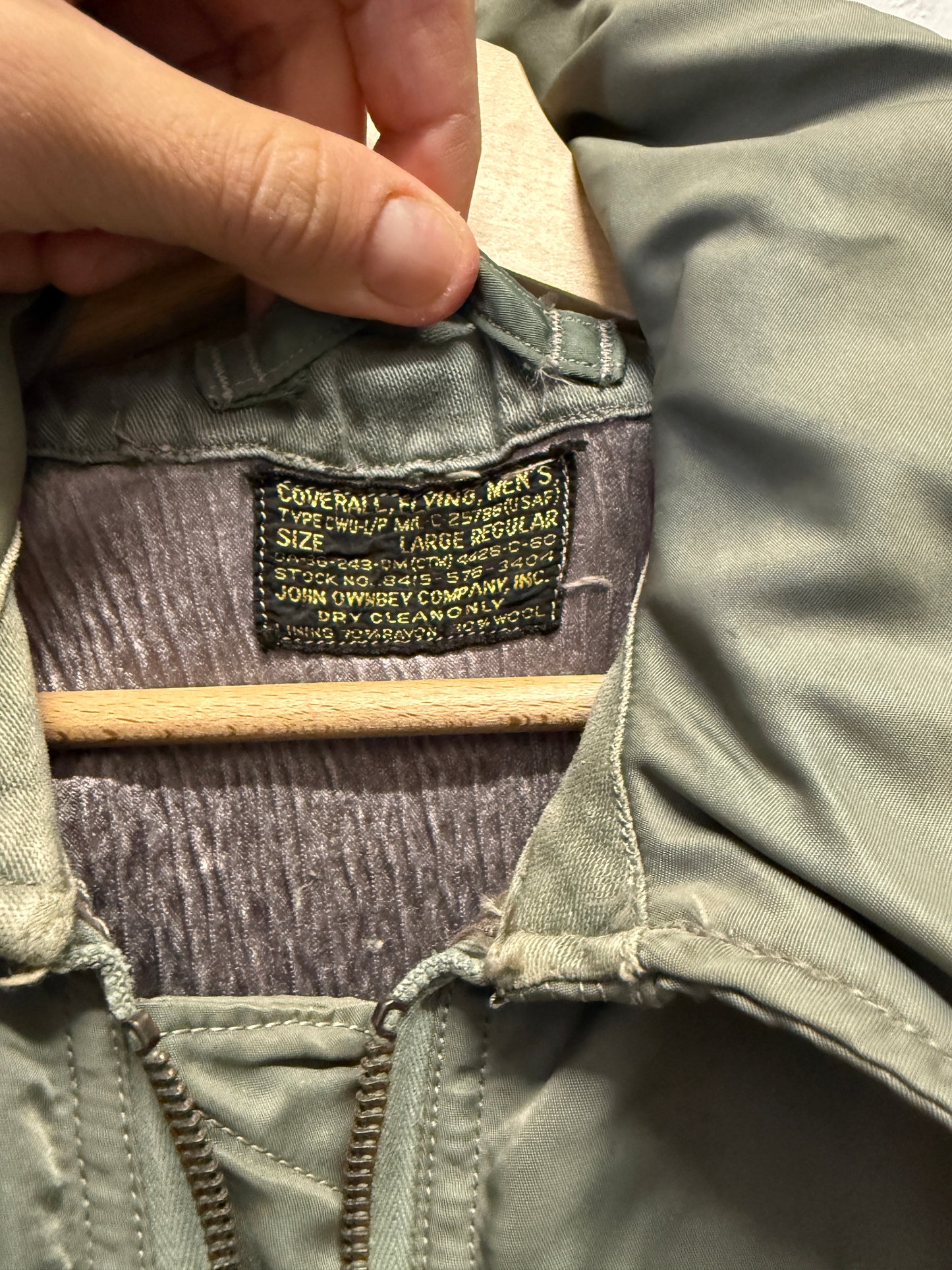 Vintage US Army Flight Suit “S”
