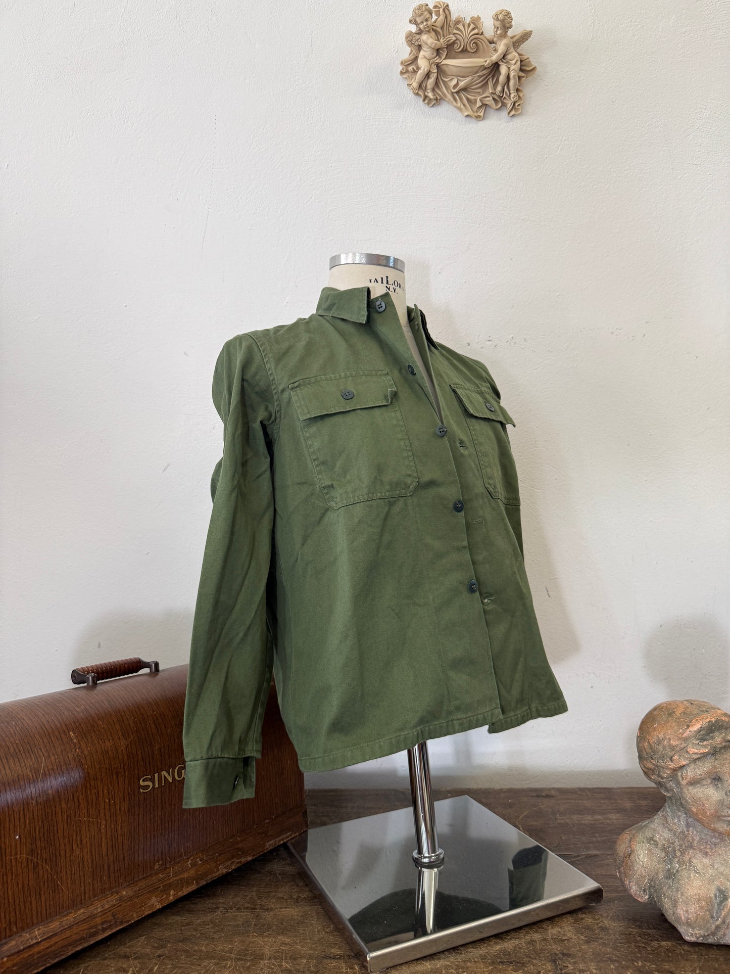 Vintage Spanish Army Jacket “S”