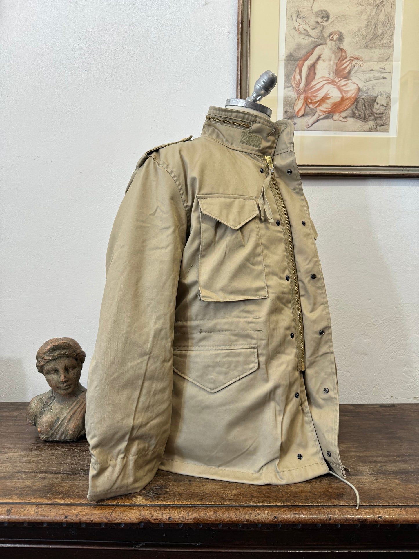 Khaki Field Jacket M65 U.S. Army