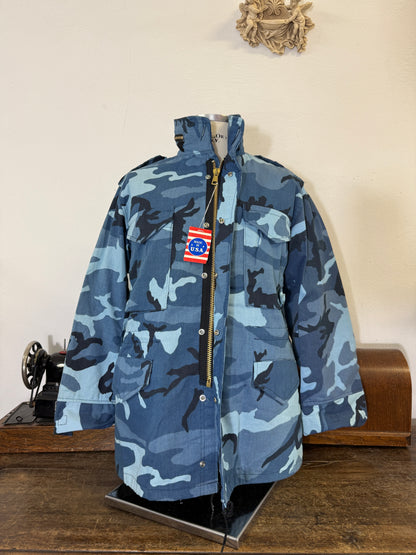 Camo Field Jacket M65 Made in Usa “M”