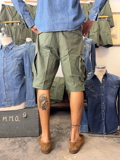 Ripstop Cargo Short - Green
