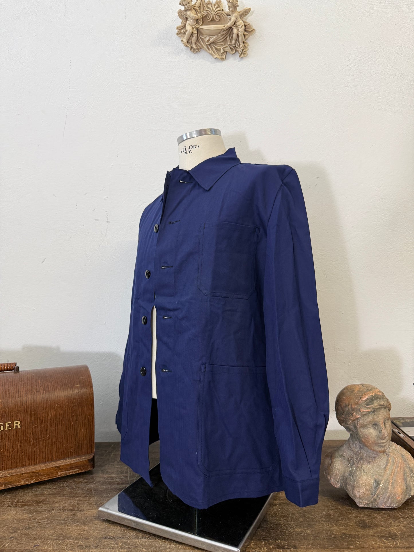 Vintage 80’s German Army Work Jacket HBT “L”