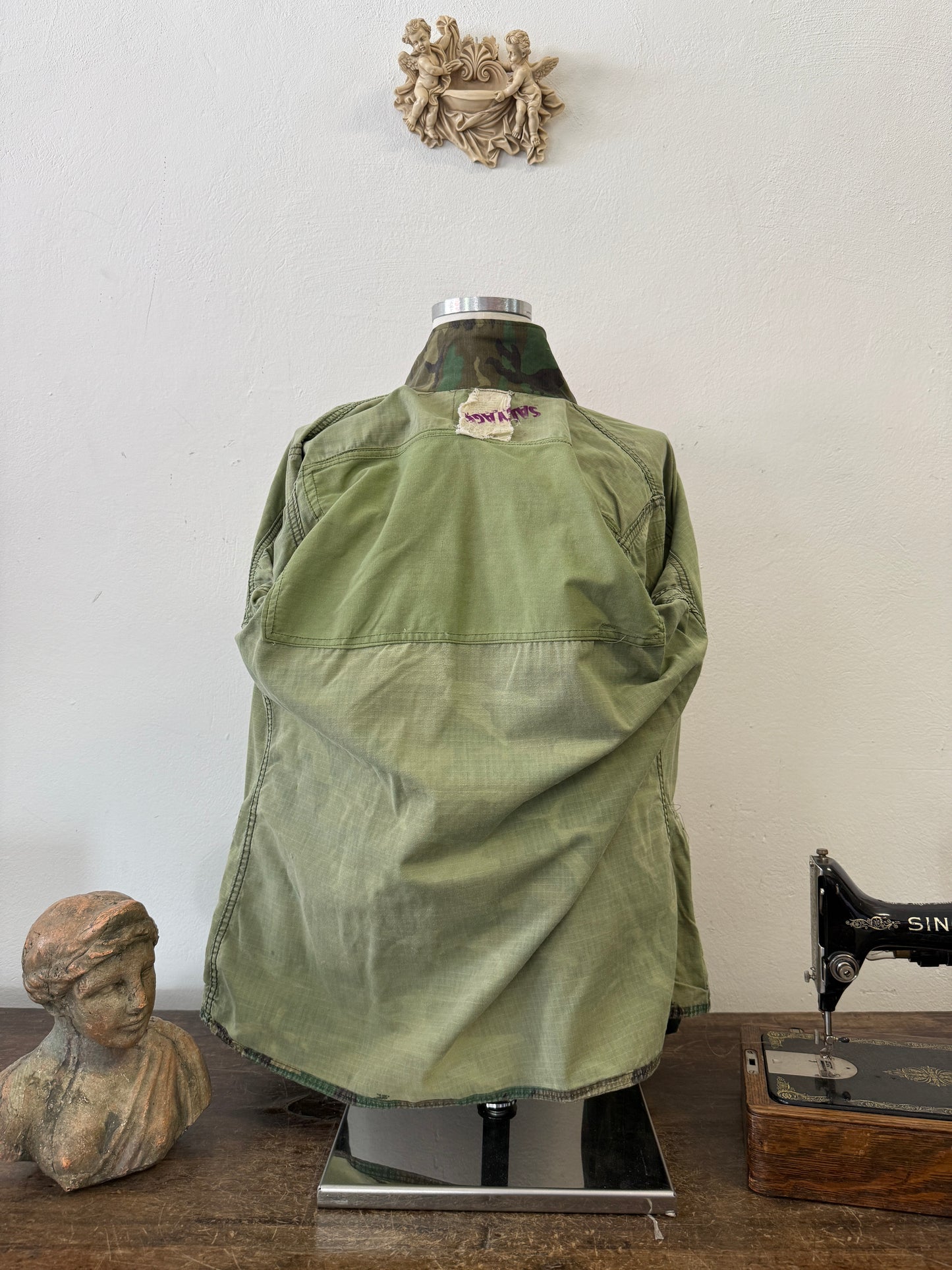Vintage BDU Camo Jacket Ripstop “M/L”