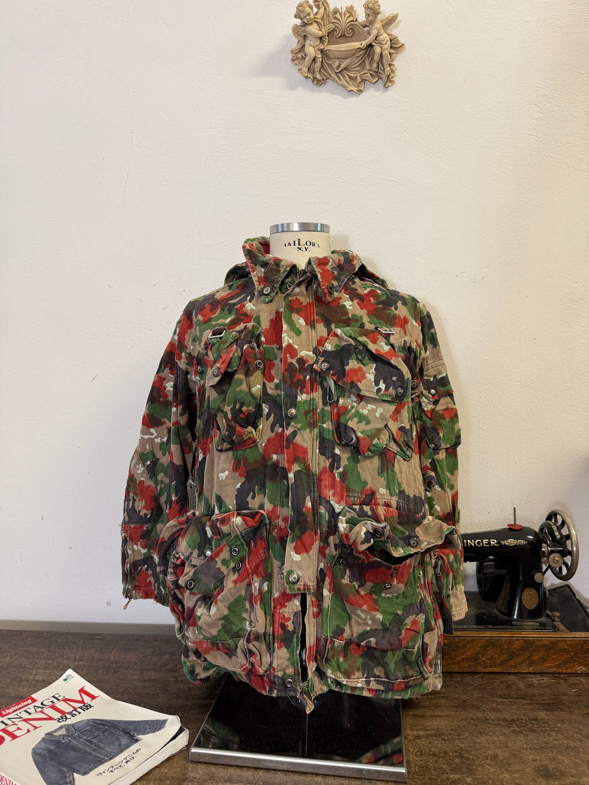 Vintage Swiss Army Camo Jacket M70 “M”