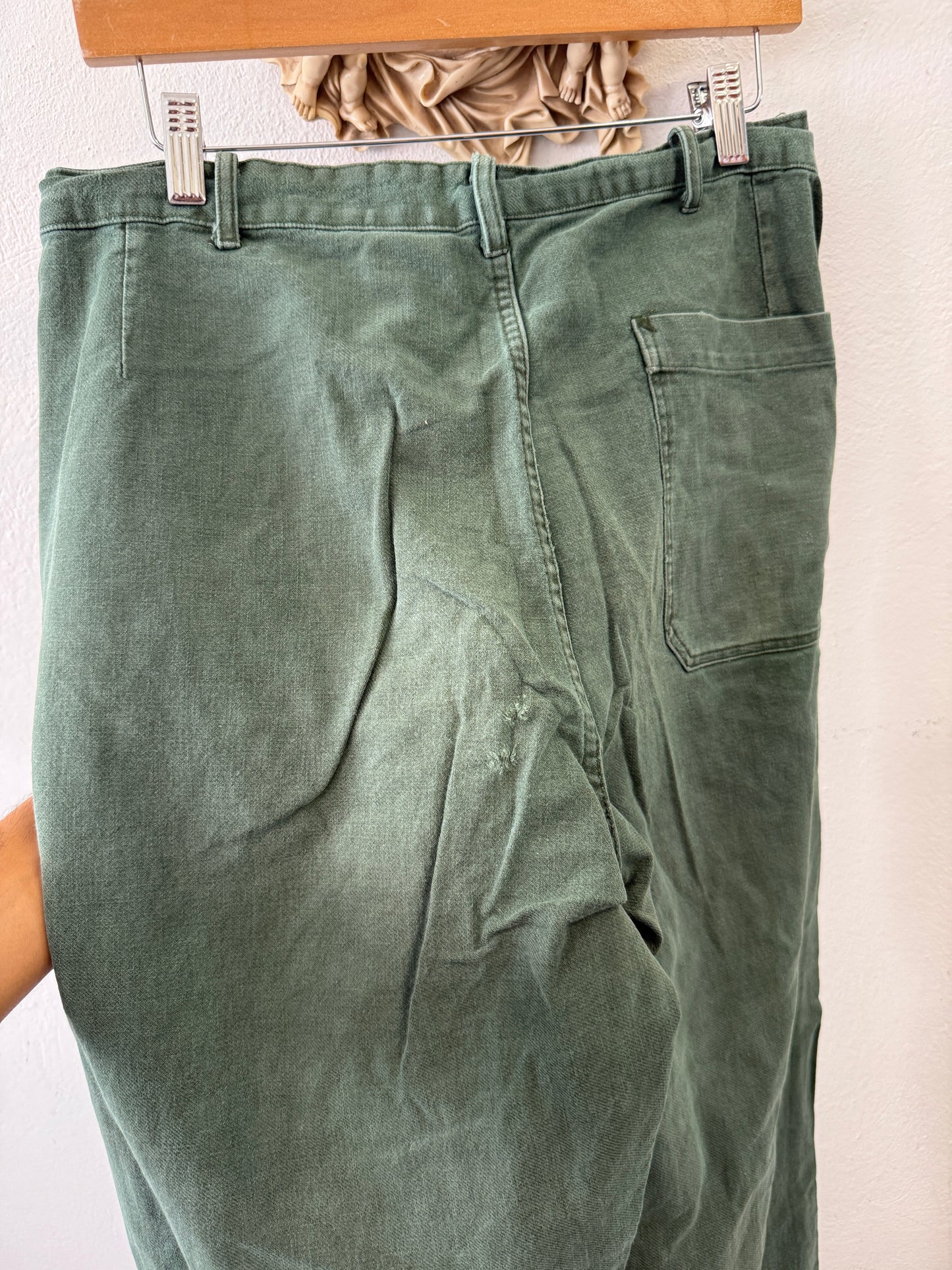 Vintage Swedish Army Fatigue Pants “W32”
