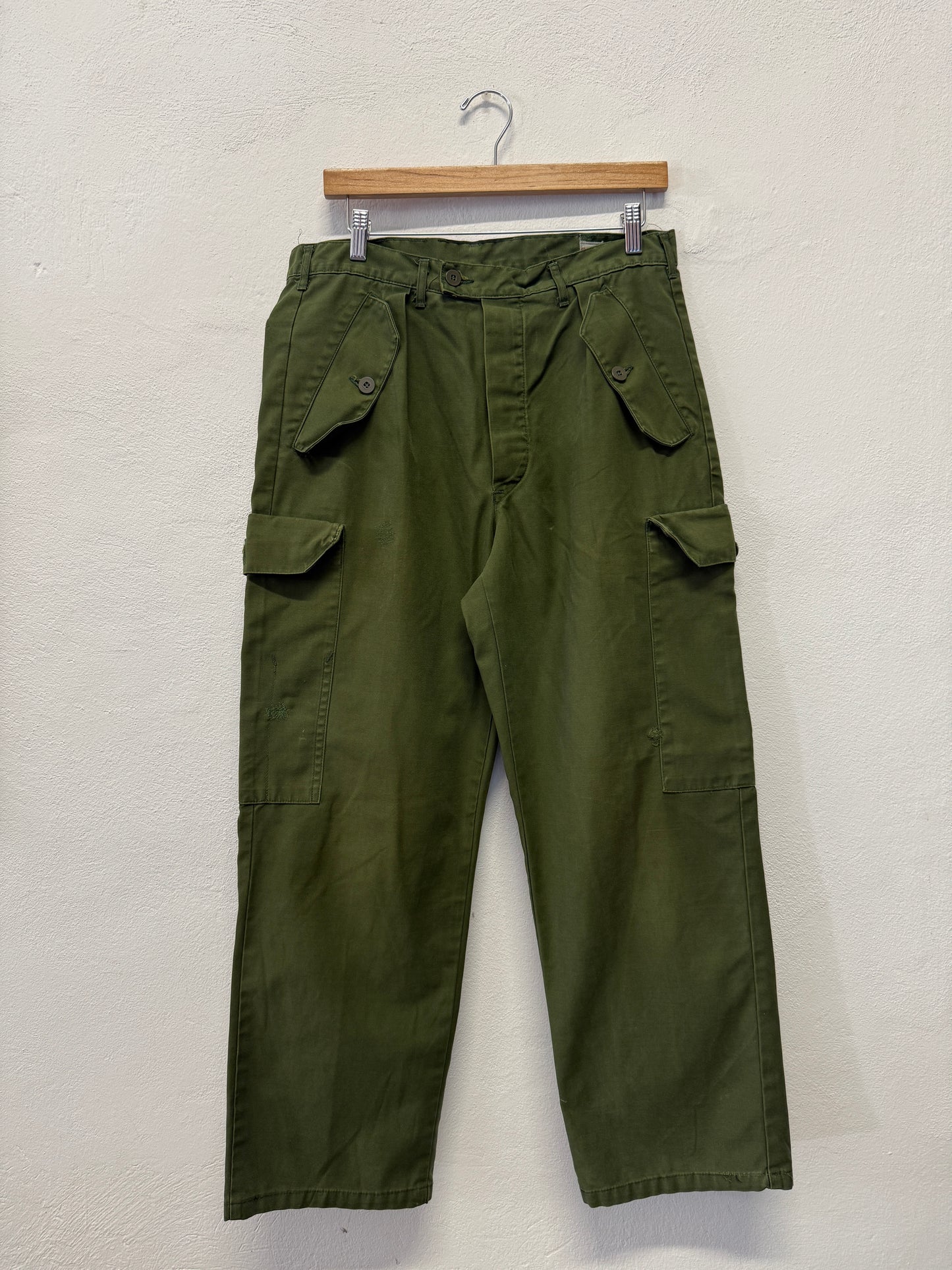 Vintage Deadstock Swedish Army Pants “W33”