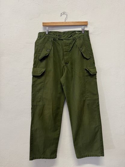 Vintage Deadstock Swedish Army Pants “W33”