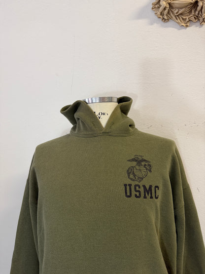 Vintage USMC Hoodie - Made in Usa “XL”
