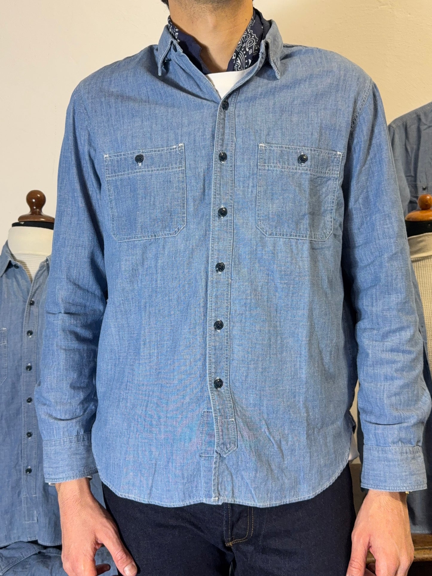 Steve Chambray Shirt - Chesapeake’s