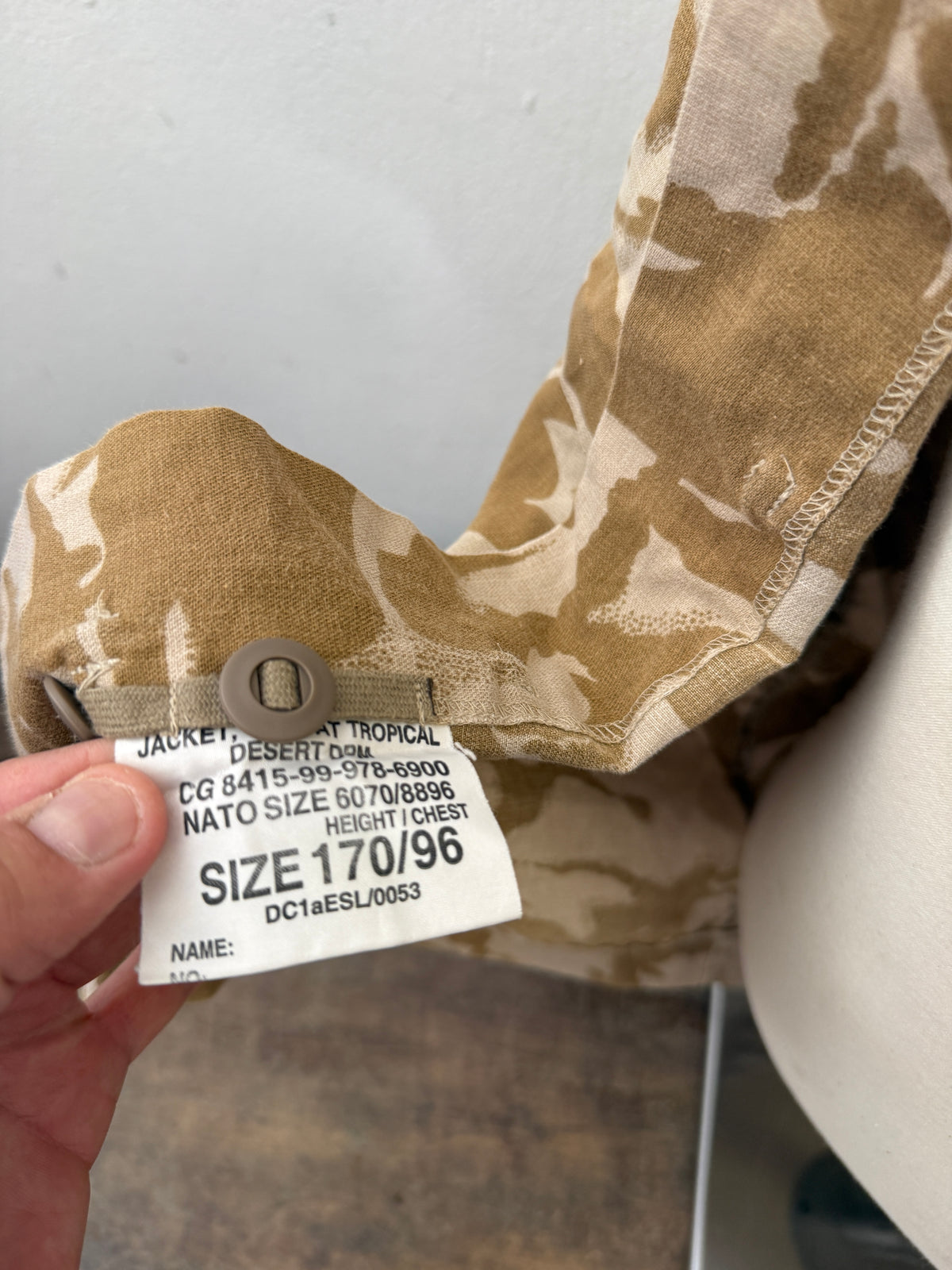 Vintage British Army Dpm Jacket “M”