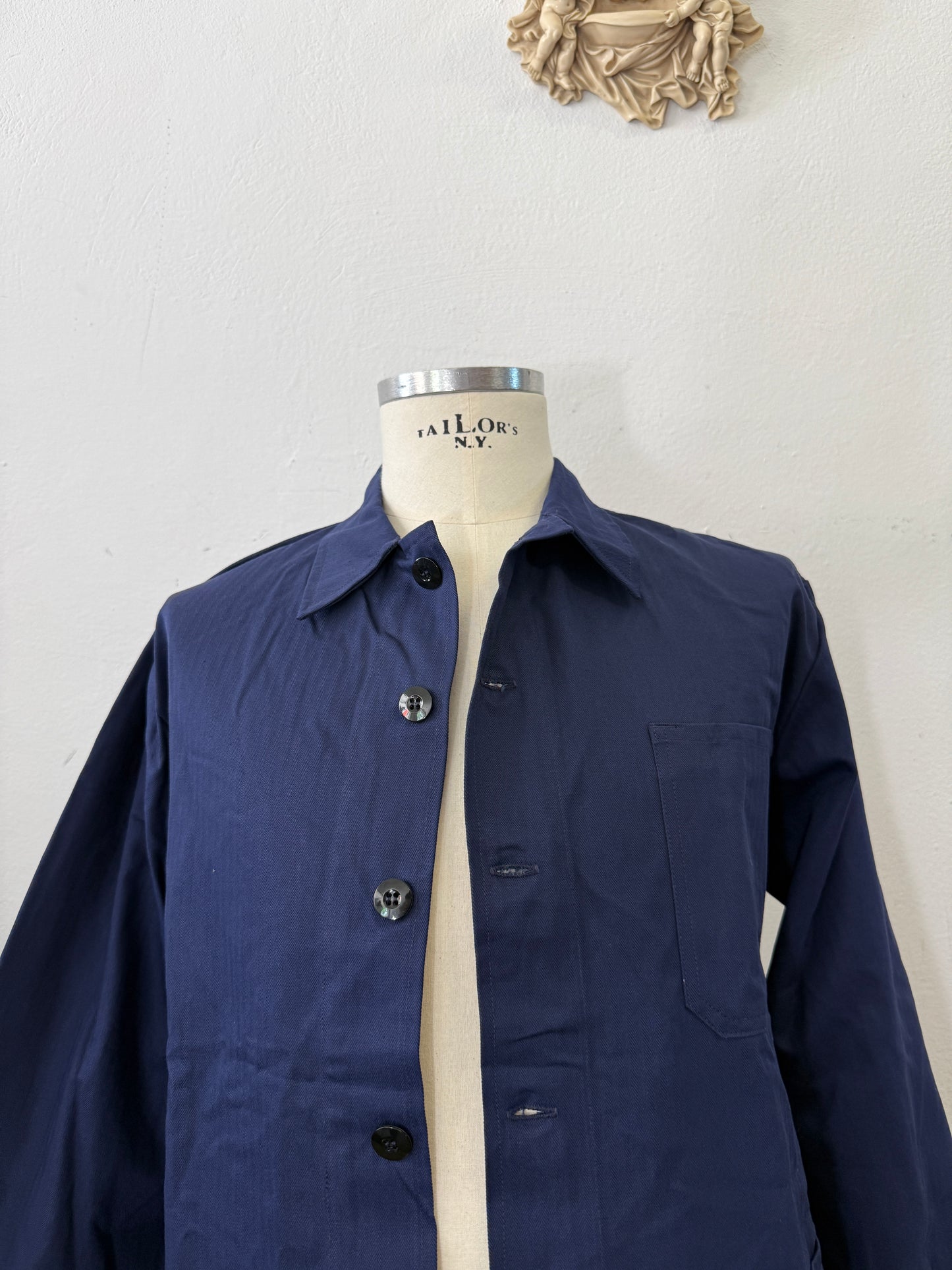 Vintage 90’s German Army Work Jacket HBT “L”