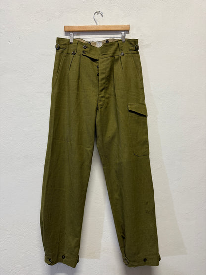Vintage 50’s Australian Army Pants “W36”