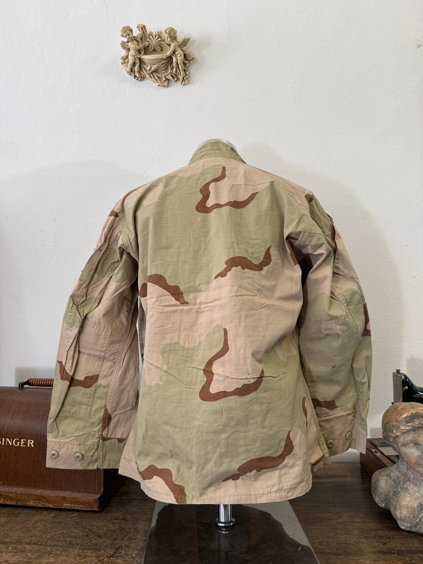 Vintage BDU Camo Jacket Ripstop US Army “M”